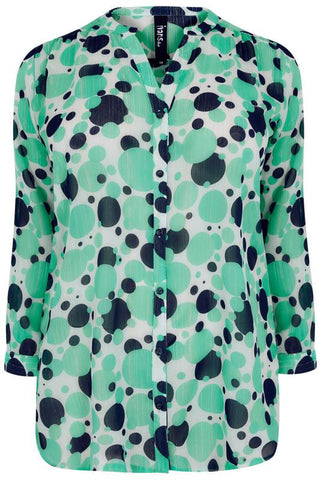 Light Green Blouse,Plus size clothing,womens plus size clothing,big size ladies dress,plus size