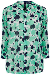 Light Green Blouse,Plus size clothing,womens plus size clothing,big size ladies dress,plus size
