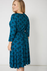 Green Belted Dress